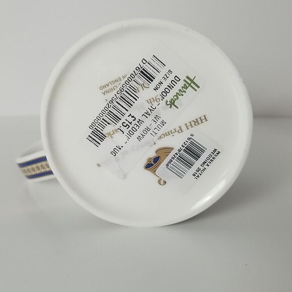 Dunoon Harry & Meghan Wessex Royal Wedding 2018 Collectors Mug Bone China 22K - Picture 9 of 9